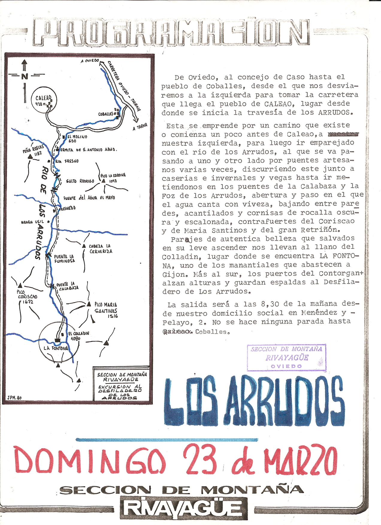 23 marzo, 1980: Los Arrudos