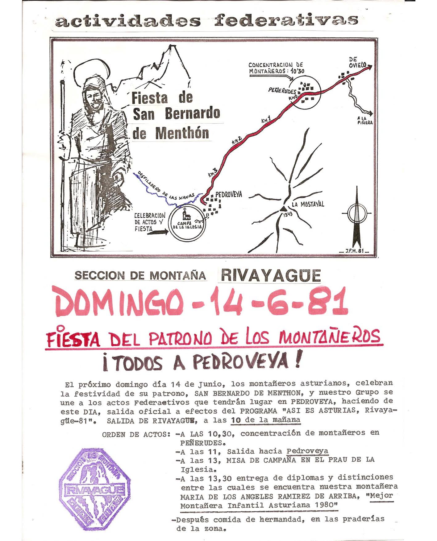14 junio, 1981: Pedroveya